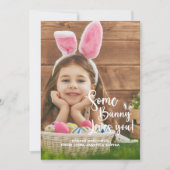 Some Bunny Loves You Leaving Happy Photo Kaart (Voorkant)