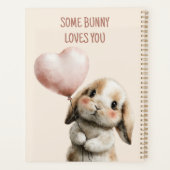 Some Bunny Loves You met Hart Ballon Planner (Achterkant)