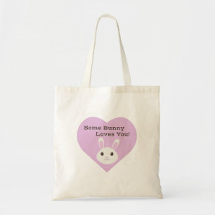 Some Bunny Loves You Tote Bag