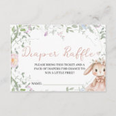 Some Bunny Luier Raffle Inzet Informatiekaartje (Voorkant)