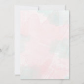 Some-bunny speciaal boek baby shower voor meisje kaart (Achterkant)