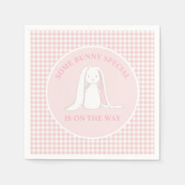 Some Bunny Special is onderweg Baby Shower Servet