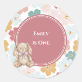 Some Bunny Sticker Bunny 1e Verjaardag (Voorkant)