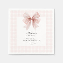 Some Bunny Sweet Roze Baby Shower Servet