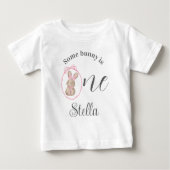 Some Bunny T-shirt 1e verjaardagskleding (Voorkant)