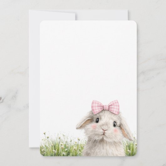 Some Bunny Third Birthday  Kaart (Achterkant)