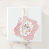 Some Bunny viert vijfde verjaardag Bedankjes Labels (In situ)