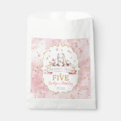 Some Bunny viert vijfde verjaardag Bedankzakje (Voorkant)