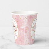 Some Bunny viert vijfde verjaardag Papieren Bekers (Rechts)