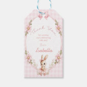 Some Bunny wordt één 1e verjaardag Cadeaulabel (Voorkant)
