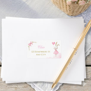 Some Bunny wordt één 1e verjaardag, Roze Strikje Etiket