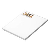 Some Days I just Wanna Play with my Dog Fun Quote Notitieblok (Linkerzijde)