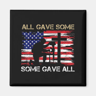 Some Gave Remember and Honor Memorial Day Vlag USA Magneet