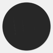 Some Grandmas Knit Real Grandmas Go Fishing Lover  Ronde Sticker (Voorkant)