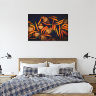 Some Like It Hot Oranje Peper Canvas Afdruk