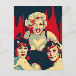 Some like it hot Pop Art Briefkaart