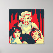 Some like it hot Pop Art Canvas Afdruk (Voorkant)