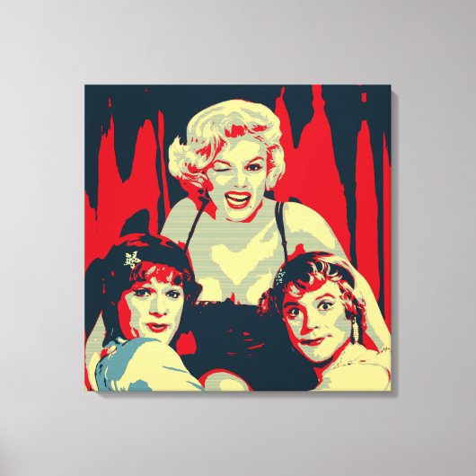 Some like it hot Pop Art Canvas Afdruk (Voorkant)