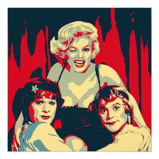 Some like it hot Pop Art Foto Afdruk (Voorkant)