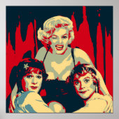 Some like it hot Pop Art Poster (Voorkant)