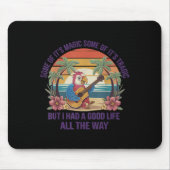 Some Of It's Magic Some Of Its Tragic Parrot Funny Muismat (Voorkant)