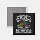 Some People Are Like Slinkies Funny Humor Retro Sa Magneet (Voorkant / Achterkant)