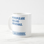 Some people are unique and unrepeatable koffiemok (Voorkant links)