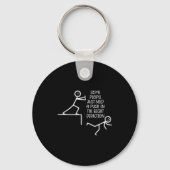 Some People Just Need A Push In The Right Directio Sleutelhanger (Voorkant)