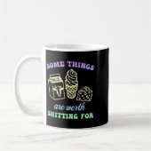 Some Things Are Worth Ting For Funny Apparel  Koffiemok (Links)