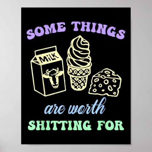 Some Things Are Worth Ting For Funny Apparel Poster (Voorkant)