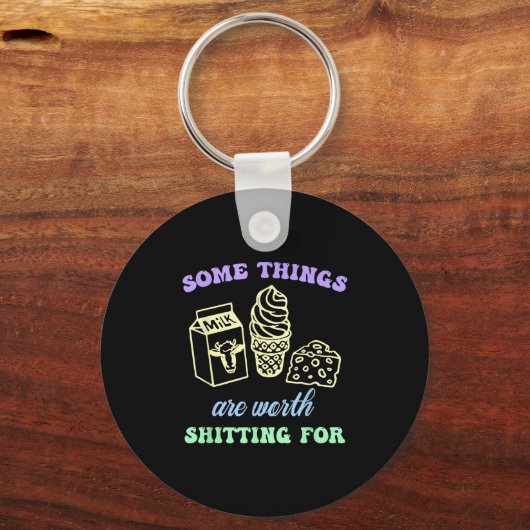 Some Things Are Worth Ting For Funny Apparel  Sleutelhanger (Voorkant)
