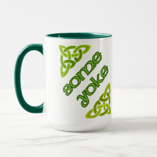 Some Yoke - Iers grappig ontwerp Mok