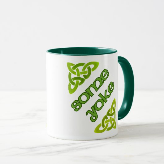 Some Yoke - Irish Funny Design Mok (Voorkant rechts)