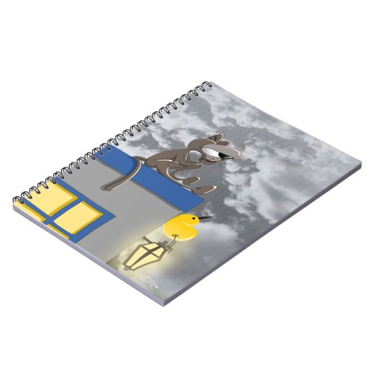 Somebird – kat notitieboek (Linkerzijde)