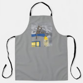 Somebird – kat schort (Voorkant)