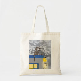 Somebird – kat tote bag