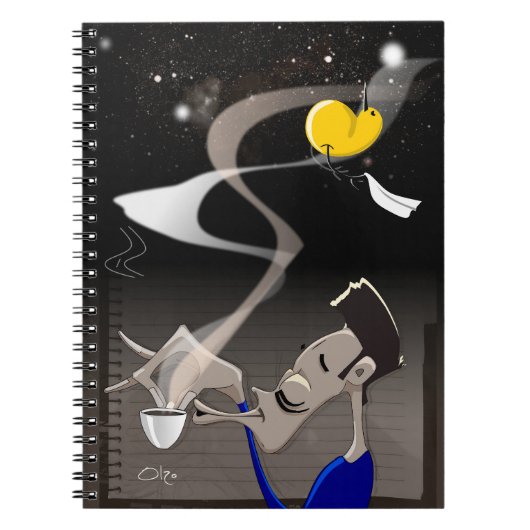 Somebird - Tijd voor koffie Notitieboek (Voorkant)