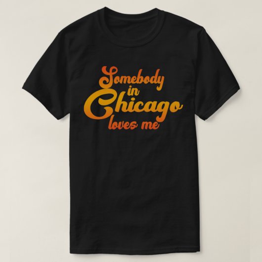 Somebody In Chicago Loves Me Pullover (Design voorkant)