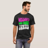Somebody s Loud Mouth Aunt Aunt Cheer Aunt T-shirt (Voorkant volledig)