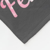 Somebody's Feral Valentine Cute Raccoon Xoxo Valen Fleece Deken (Hoek)