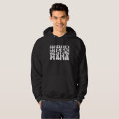 Somebody's Loud Mouth Wrestling Mama Groovy Sport  Hoodie (Voorkant volledig)