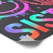 Somebody's Mean Sister Funny Humor Quote Funny Sis Poster (Hoek)