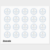 Somebunny Baby Borrel Ronde Sticker (Vel)