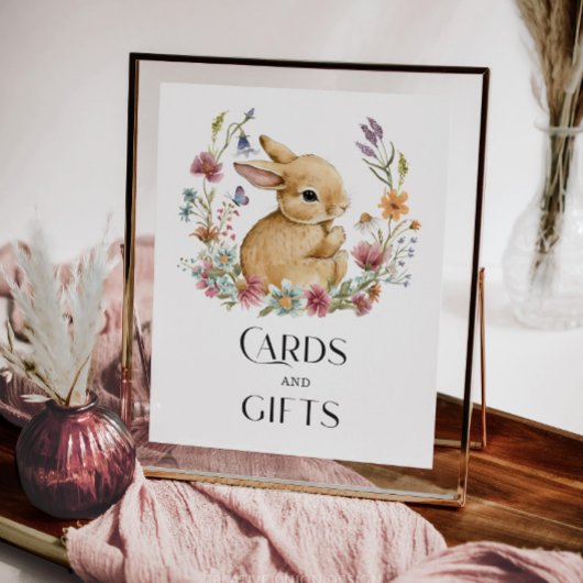 Somebunny Baby shower Kaarten en geschenken Poster