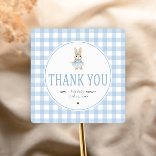 Somebunny Baby Shower Vierkante Sticker