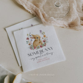Somebunny Baby Shower Wildflower Servetten