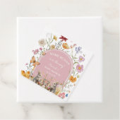 SomeBunny Easter Wildflower Baby shower Bedankjes Labels (In situ)