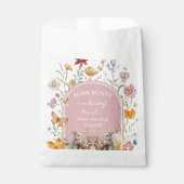 SomeBunny Easter Wildflower Baby shower Bedankzakje (Voorkant)