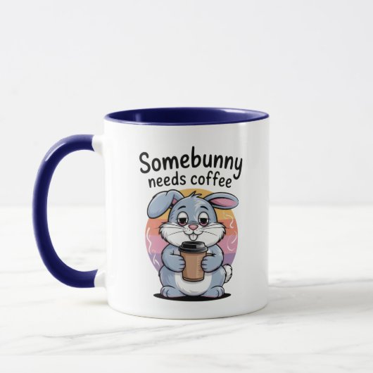 SomeBunny heeft koffie Mok nodig (Links)