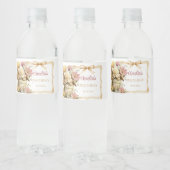 Somebunny is Turning One Food & Beverage Label Waterfles Etiket (Flessen)